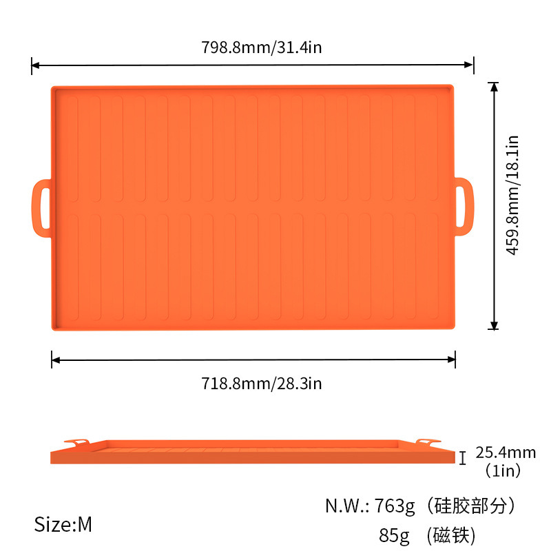 Nueva silicona multi-función Parrilla de barbacoa de silicona estera de la barbacoa horno de barbacoa