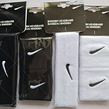 原装纯棉苏万耐克斯特护腕头带运动防汗瑜伽男女网球跑步篮球头巾