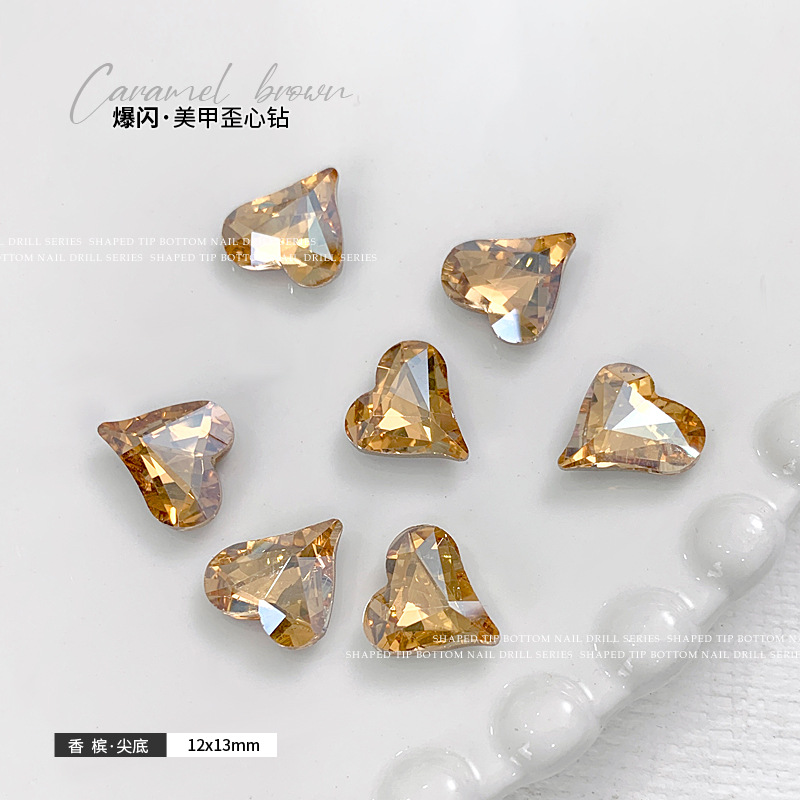 シャンパン 12x13mm シングル