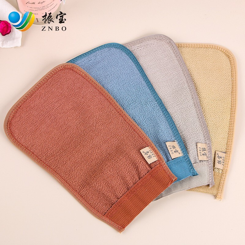 Zhenbao V9 Single-Layer Coarse Sand Bath Towel Strong Mud Rub Back Bath Towel Household Bath Gloves Cross-Border Bath Towel