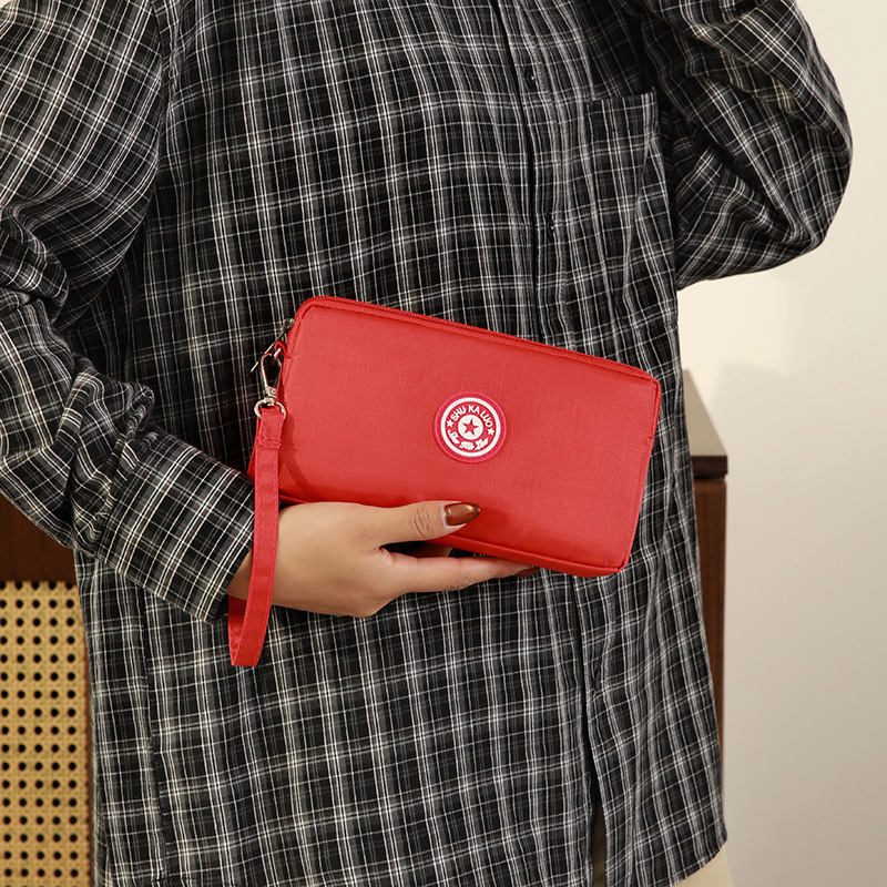 Bolso simple de color sólido, bolso de mano de gran capacidad, bolso de mano largo, bolso de mano pequeño, bolso mayorista, bolso de madres