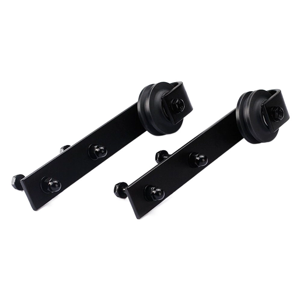 Американская дверь сарая полный комплект деревянных дверных рельсов, раздвижные двери, подвесные рельсы, трансграничные европейские и американские двери, раздвижные рельсы, металлическая мебель, дорожка для украшения дома