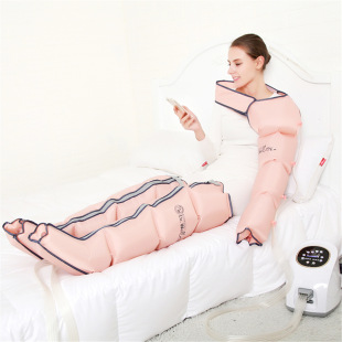 Factory Direct Sales Air Wave Massager Leg Massager Pressure Physiotherapy Treatment Machine Air Bag Kneading Electric Leg Massager