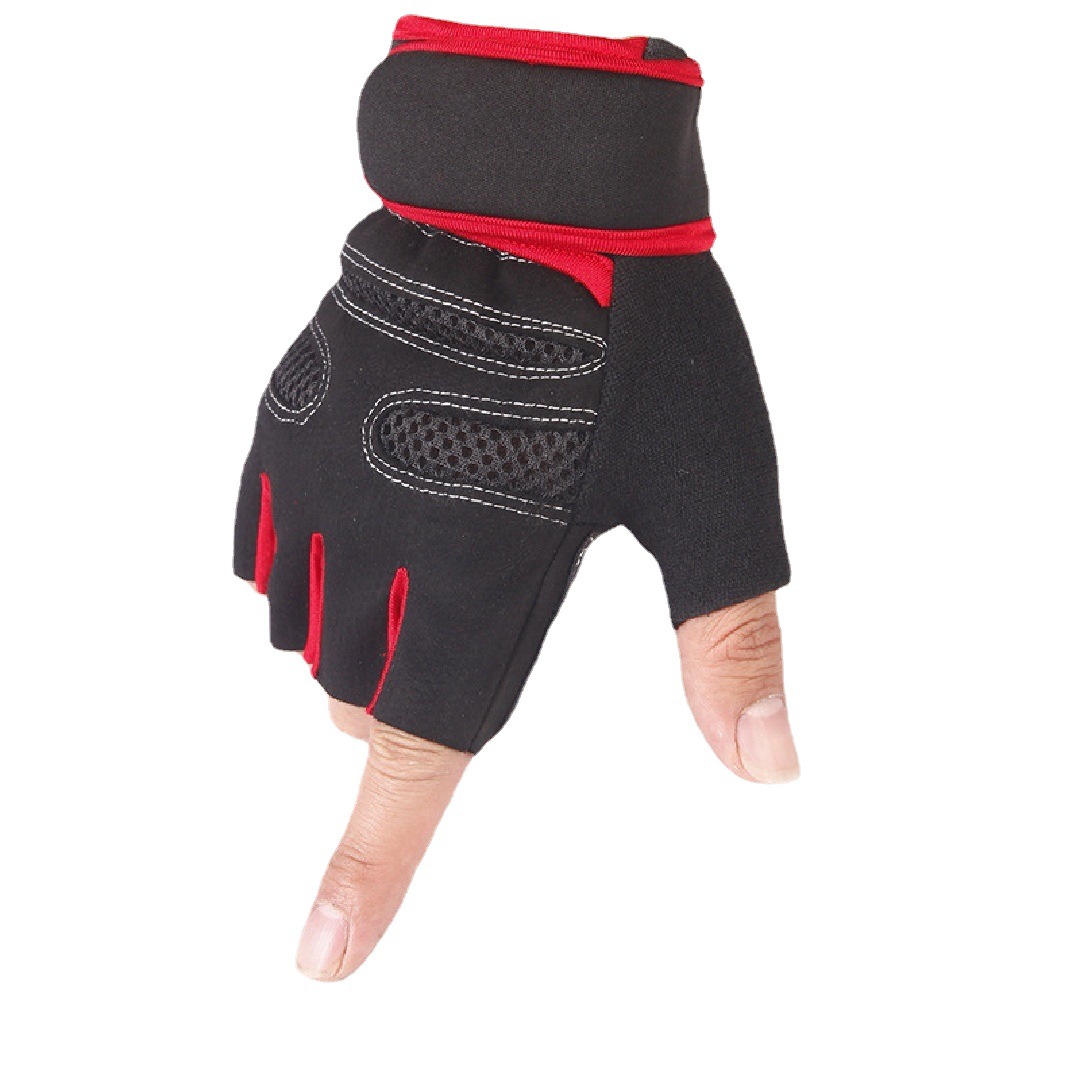 men's sports summer non-slip gloves for gym