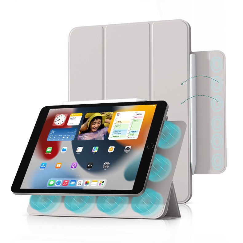 Adecuado para tableta Xiaomi Pro de 11 pulgadas con hebilla magnética, clip de doble cara, mini7, funda para ordenador 6air, funda protectora para ipad10