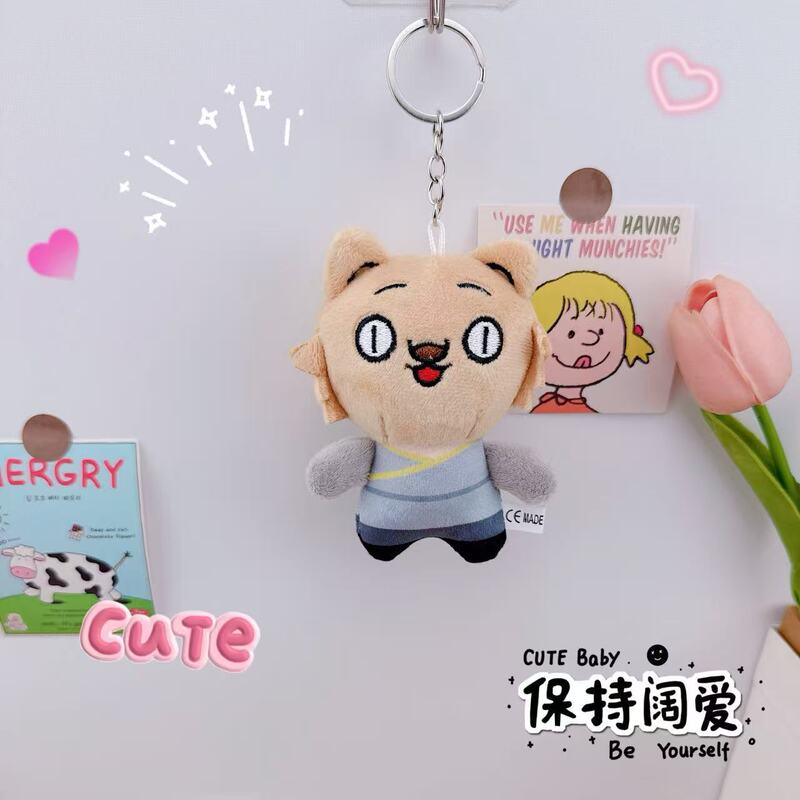 浪浪山小妖怪钥匙扣挂件创意毛绒小妖怪公仔玩偶少女心书包小挂饰|undefined