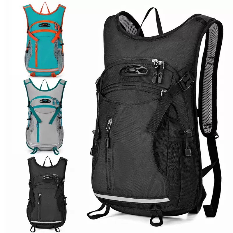 金铂盛户外骑行背包自行车背包可放头盔双肩轻便徒步登山包虫草包