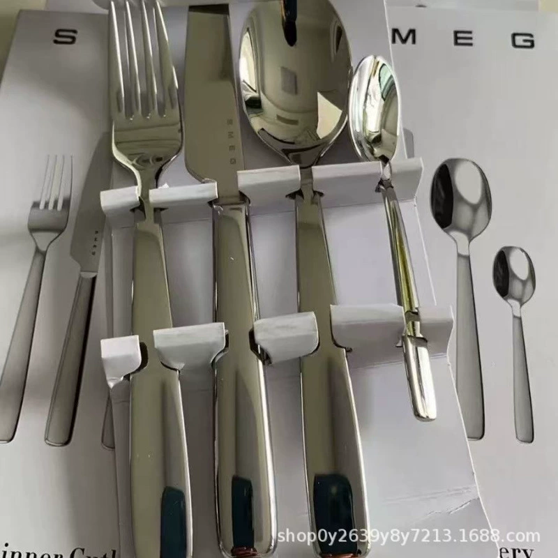 Tableware, set, spoon, fork stainless steel, 4 piece set, 4 pieces