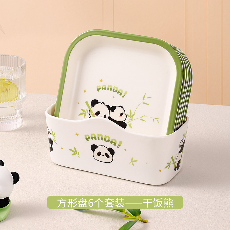 ヒルパンダ日記ライト高級骨吐き皿セット食品グレード小皿スナック小皿断熱パッドコースター卸売|undefined
