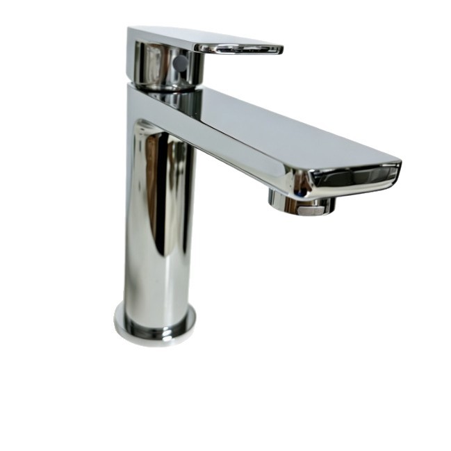 Grifos de lavabo caliente y frío Grifos de lavabo de acero inoxidable Grifos de lavabo de color cromo Grifos de lavabo a prueba de salpicaduras Burbujas domésticas