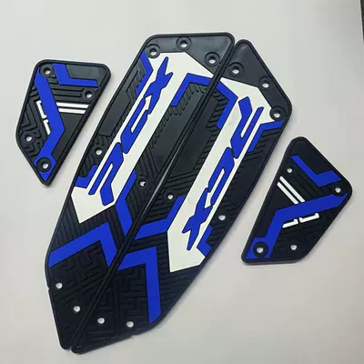 Suitable for Honda Pcx160 Motorcycle Electric vehicle foot mat - blue