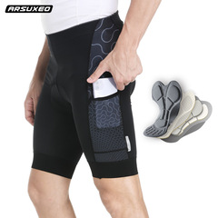 Outdoor sports bicycle sports cycling shorts for men high-elastic sponge cushions shock-absorbing breathable sweat-absorbent summer summer