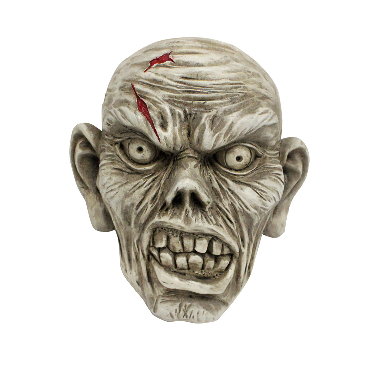 Simulation Zombie Skull Halloween Props Horror Ghost Head Bar Haunted House Chamber Atmosphere Arrangement Ornaments Dry