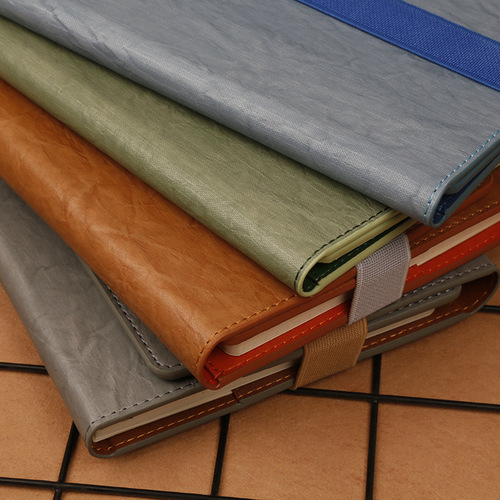 Amazon Cross-border Business Insert-type Notebooks, Literary and Exquisite Office Work Notebooks, Custom Logo