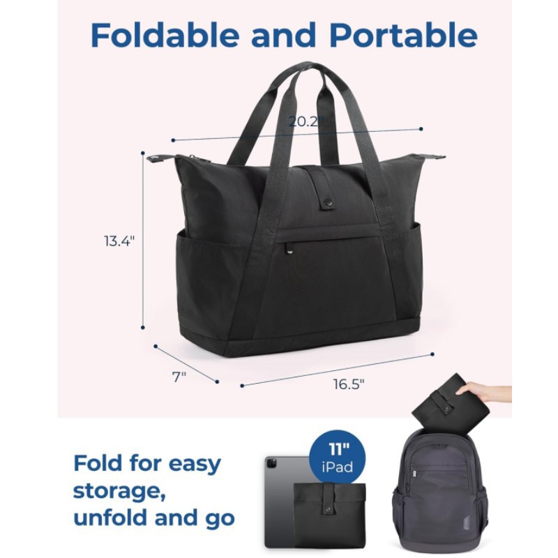 Neu Große Kapazität Kleidung Gepäck Faltbare Kurze Reisetasche Für Männer Und Frauen_voghion.com