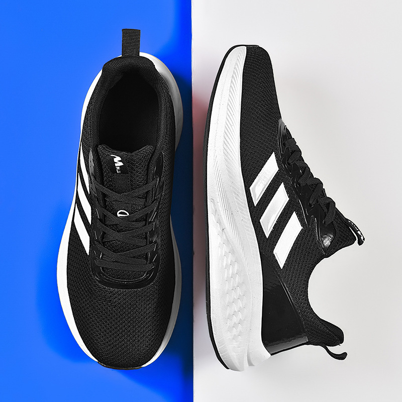 New Adidas men's and women's mesh athletic and casual shoes, featuring a popular mesh upper, soft sole, breathable design, and lightweight construction, perfect for running New Adidas men's and women's mesh athletic and casual shoes, featuring a popular mesh upper, soft sole, breathable design, and lightweight construction, perfect for running