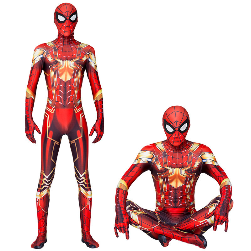 スパイダーマン タイツ ジャンプスーツ マイルズ服 ヒーローズ エクスプレス 大人 子供 ハロウィン cos 衣装|undefined