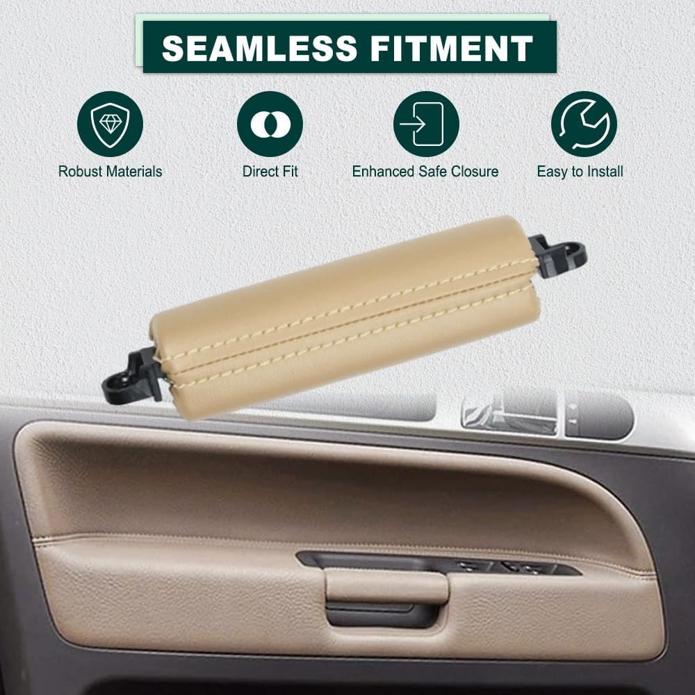 Suitable for Volkswagen Touareg Door Handle, Touareg Door Opening Handle, Leather Armrest, Touareg Door Handle 7L6867161