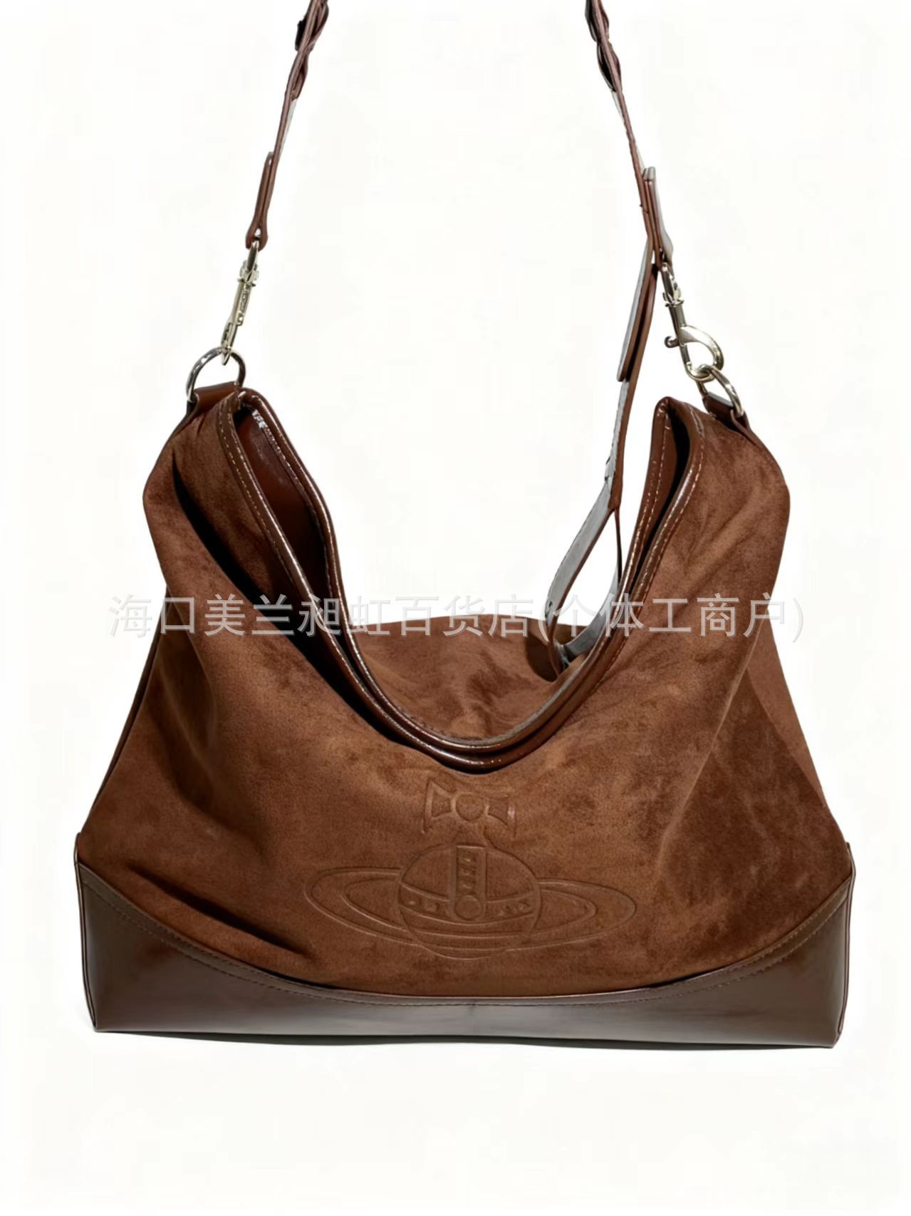 갈색 방랑자 토트백