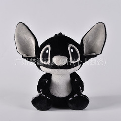 亚太版暗黑史迪仔毛绒玩具黑色星际宝贝公仔史迪奇摆件玩偶Stitch