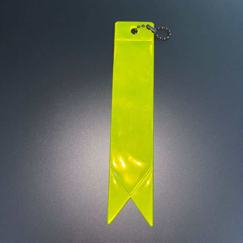 マルチカラーオプションの学生スクールバッグ反射ペンダント PVC キーホルダーアクセサリー両面反射ペンダントキーホルダー警告|undefined
