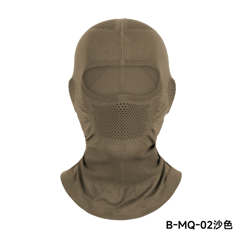 Ruidong al aire libre cuatro estaciones deportes sin costura sombrilla motocicleta montar transpirable cuello máscara casco forro