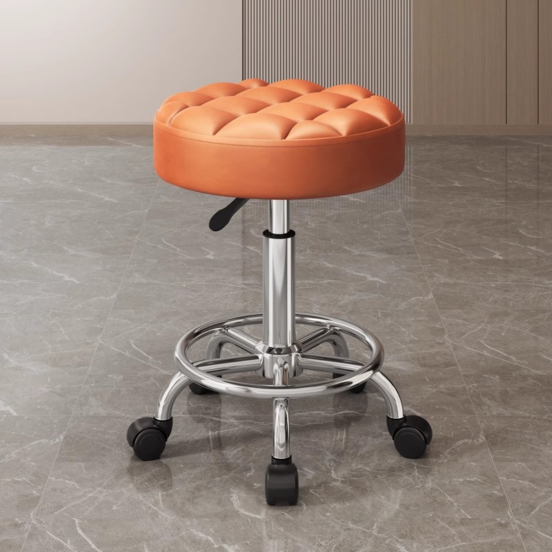 美容スツール、美容室専用昇降回転滑車、理髪用大型作業スツール、理髪店家庭用ネイリストチェア