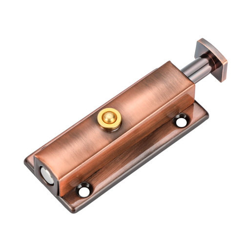 Thickened stainless steel automatic spring latch lock door lock door latch bathroom door latch door buckle wooden door anti-theft door pin