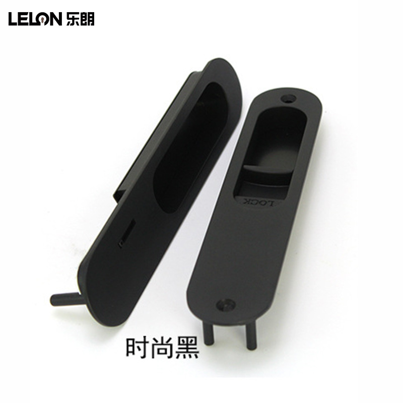 Cerradura de puerta deslizante de gancho oval personalizada aleación de zinc cerradura de puerta deslizante de baño de cocina cerradura de puerta deslizante de balcón doméstico cerradura de puerta deslizante japonesa