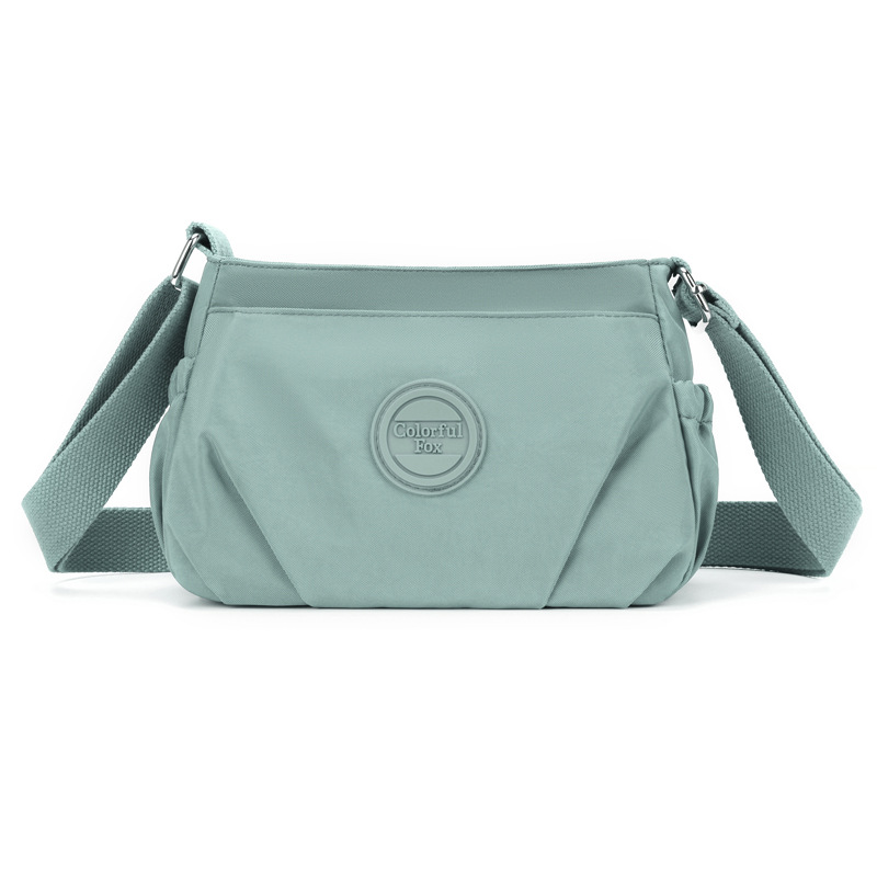 Bunte Fuchs frauen neue schulter Koreanische version modische casual crossbody plissee wasserdichte nylon tasche_voghion.com