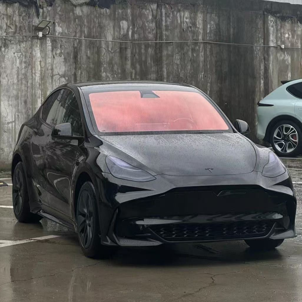 Car Ghost Rose Blue Enchantress Film Front Windshield Insulation Film Sun Protection Privacy Window Colorful Solar Film