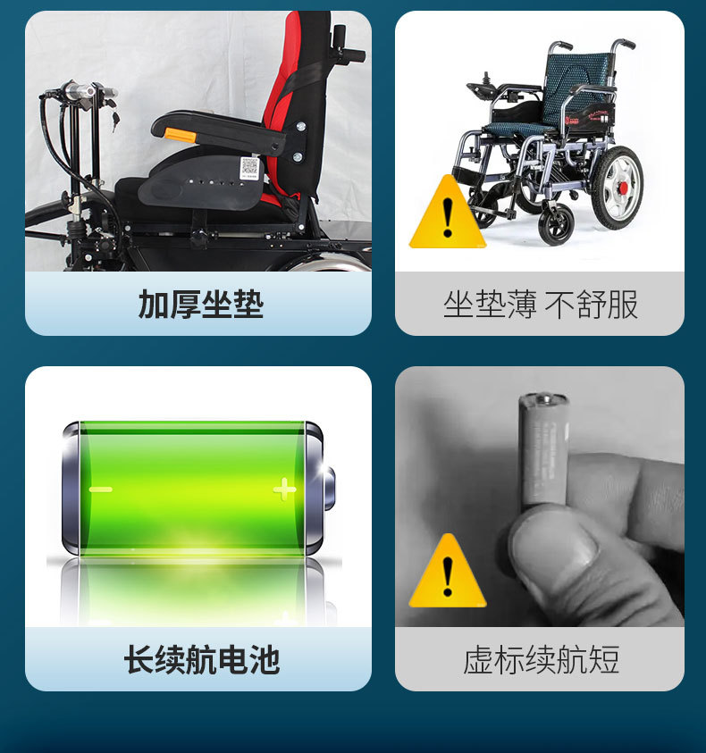 Taihe Standing King Kong Fully Automatic Electric Four-Wheeler for the Elderly and Disabled, a Home-Use Mobility Vehicle