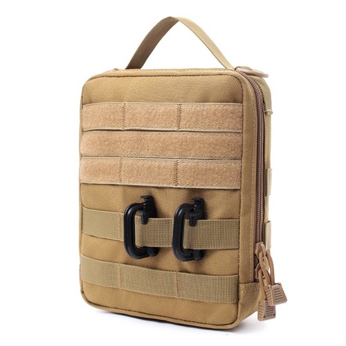 Outdoor tactical handbag MOLLE accessory bag nylon waterproof first aid survival bag storage medical waist bag