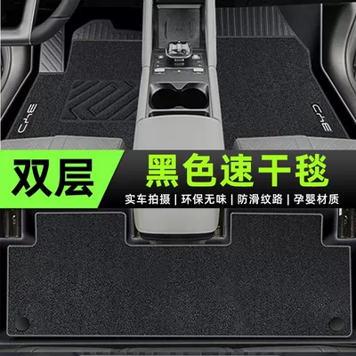 decoration accessories auto accessories, Universal Foot Pad - tpe-foot-pad-minnie-velvet-quick-drying-upgrade-black-exclusive-for-yuan-up-plain-high-end-customization