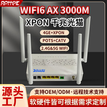 ȫ���p�lWiFi6ǧ�׹�؈4GE+CATV+POTS AX3000M ֧�����Q��OEM/ODM