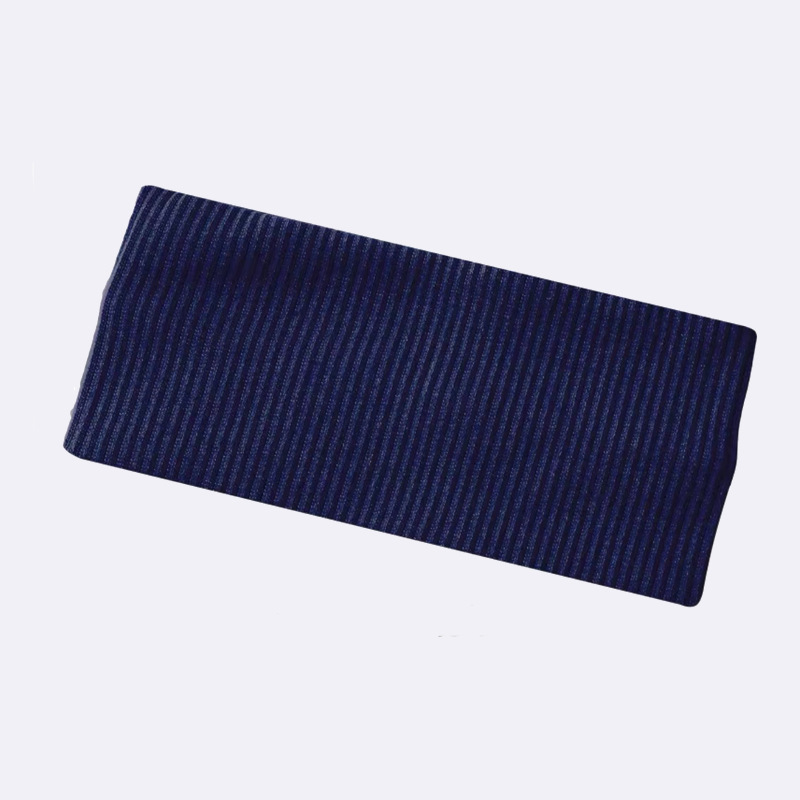 Bandas de punto de borde ancho de cristal para hombres y mujeres a menudo usan 2025 nuevo pañuelo deportivo sudor absorbible bandeja de cabello otoño invierno tocado al por mayor