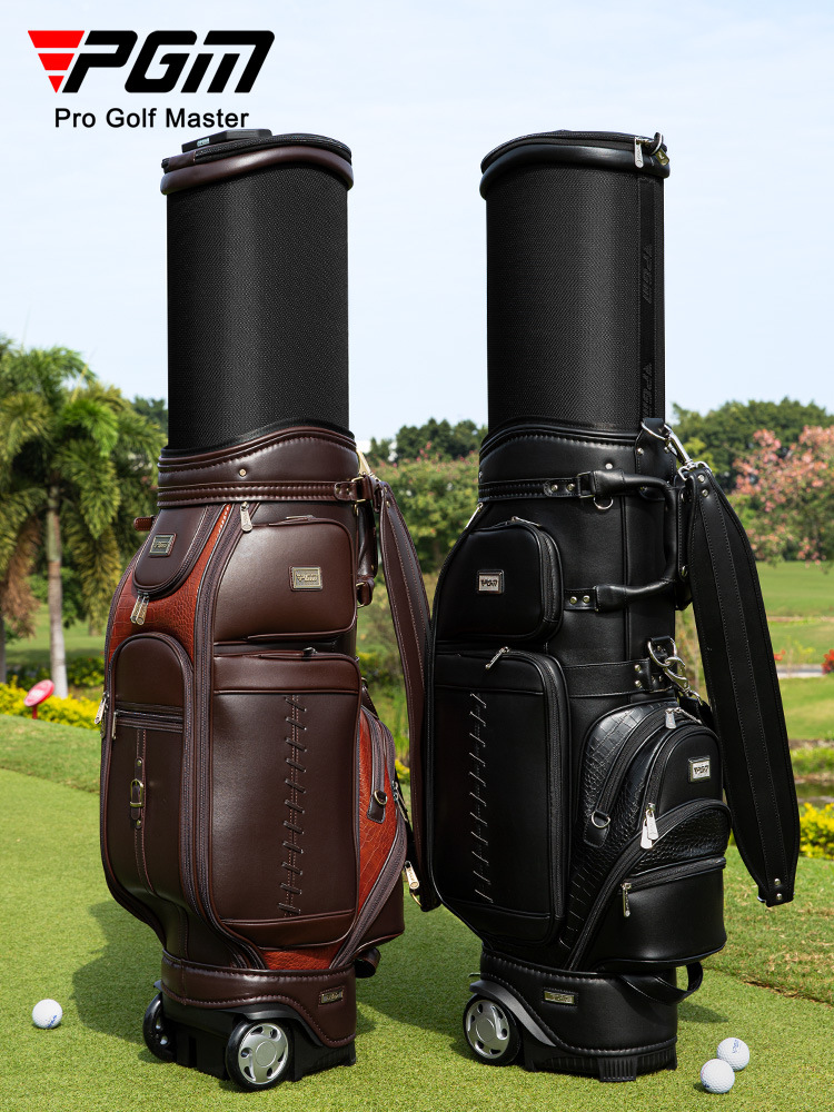Túi golf PGM SR II da sợi nhỏ có ròng rọc, ống lồng đa năng, cao 125 cm — Túi che mưa kính thiên văn QB044: Đen, Túi che mưa kính thiên văn QB044: Nâu