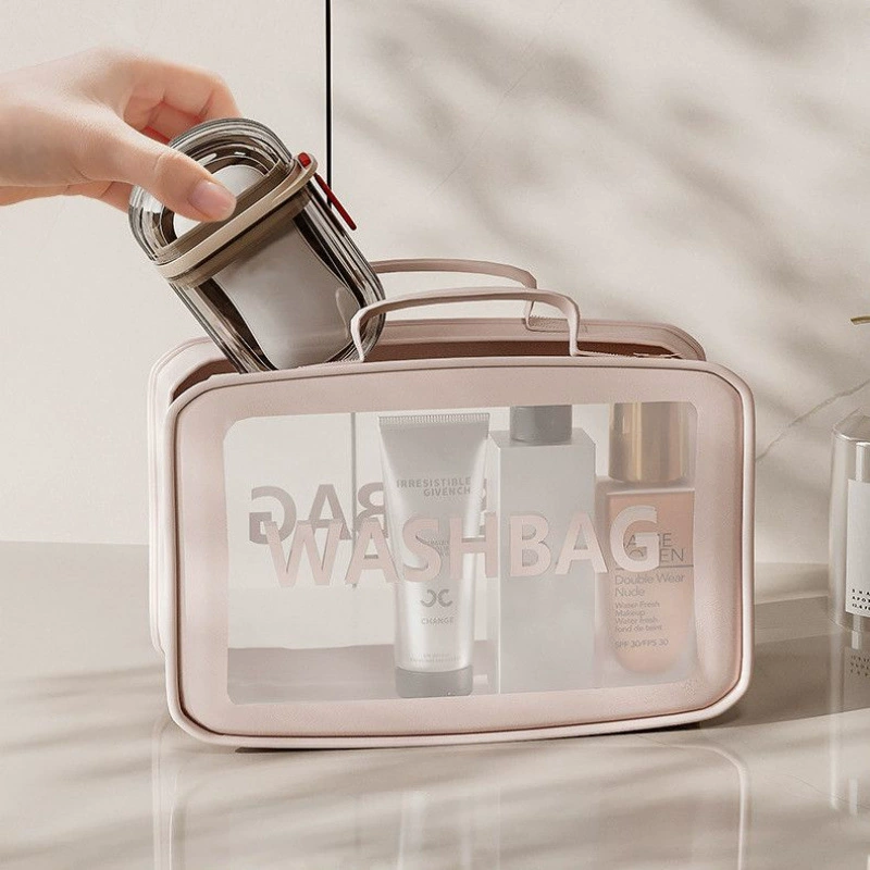 Double-layer handheld soap holder for traveling, small drying rack, light luxury style