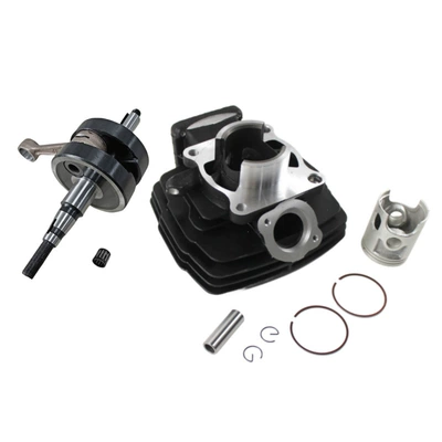 DT125 Motorcycle Engine Cylinder and parts