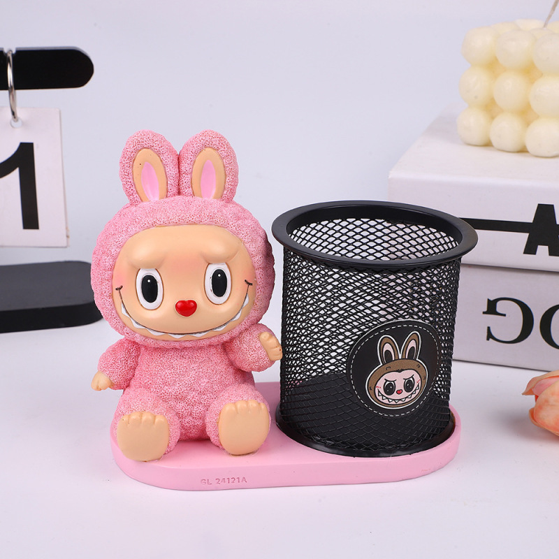 ハリー・ポッター創意筆立てデスクトップ文房具収納周辺金属レトロ置物入学シーズン誕生日プレゼント|undefined