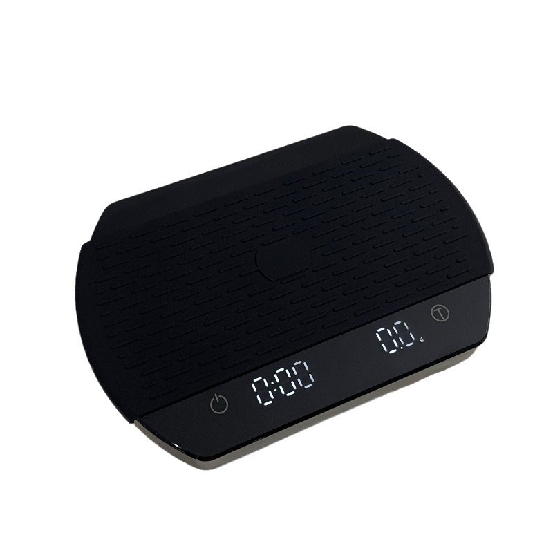 Escala de café nuevo estilo con sincronización punzón de mano inteligente italiano café Escala electrónica Escala de cocina precisión 0,1 Escala de alimentos