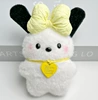 Yellow Heart Bow Pacha [Bead Chain]