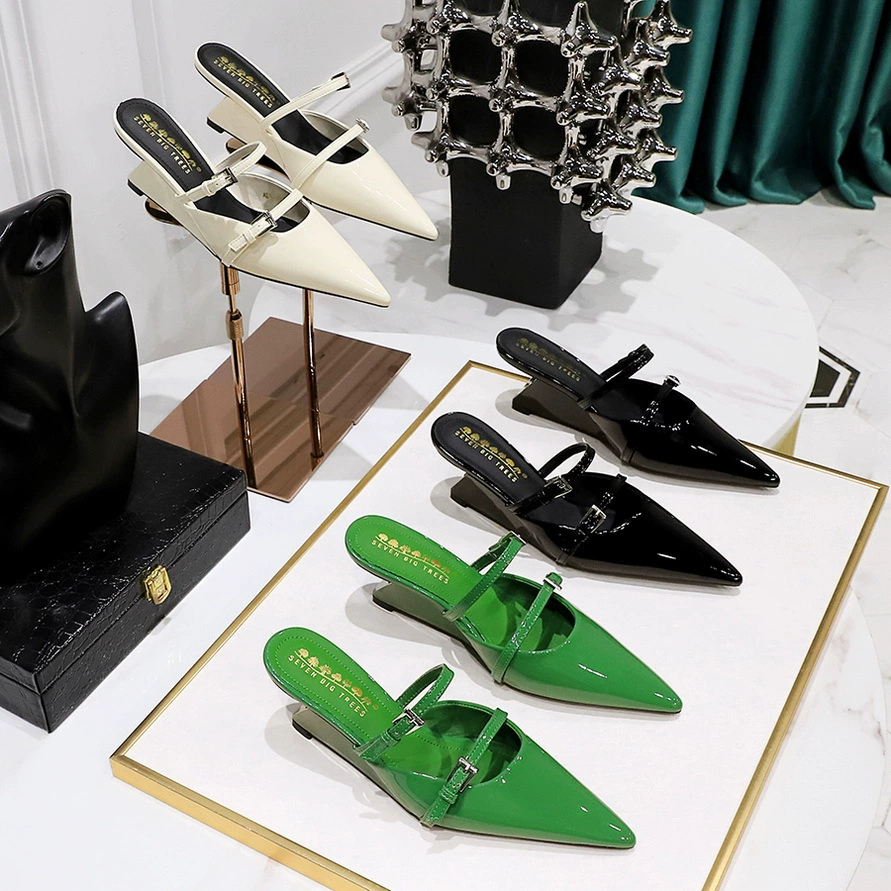 1097-6 Корейская версия тапочек с наконечными головками