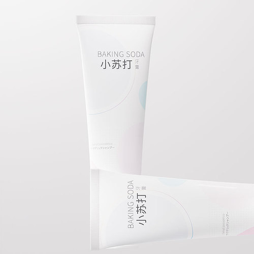 Baking soda toothpaste 120g cleans and protects gums for home wholesale oral hospital gift promotion with printable logo