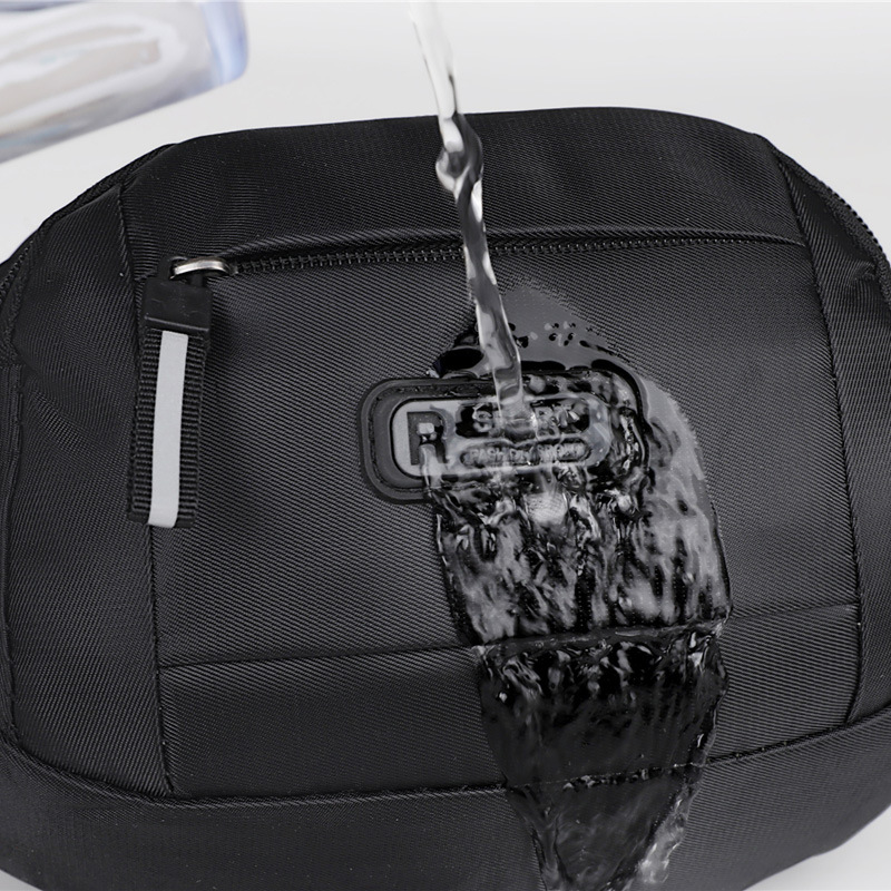 Bolso multifuncional para el pecho, mochila de doble propósito para viajes, compras, teléfono móvil, llaves, riñonera impermeable de gran capacidad para exteriores para hombres image 5