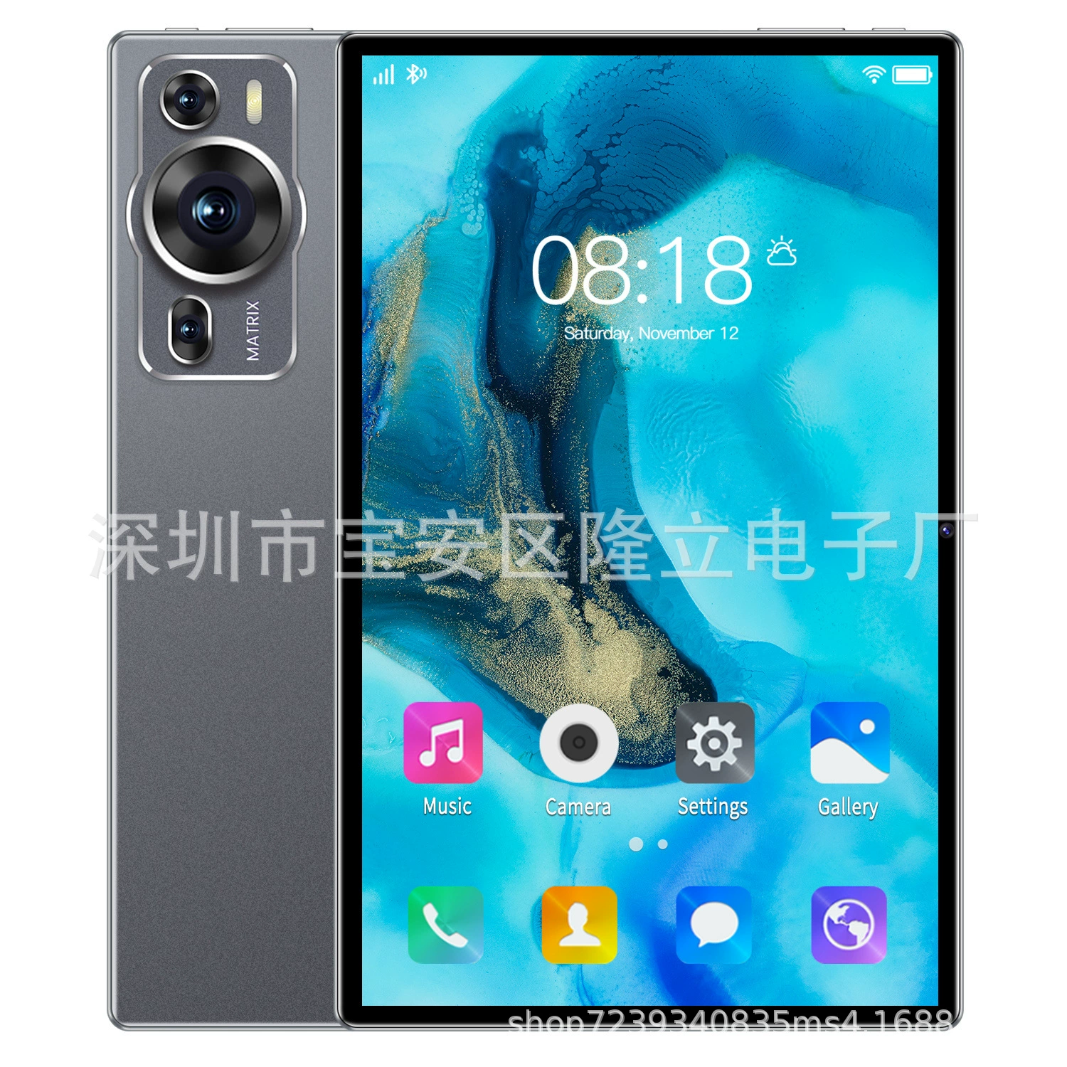 Tablet P60pro Japanese version (Dual SIM) 16+256 GB, Android 15, 10.1" IPS