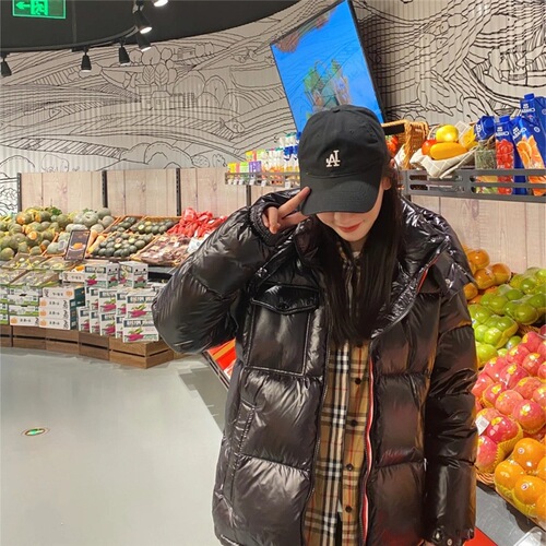 2025 New Mengjia Winter Down Cotton Jacket for Men and Women Cross-border Korean Version Classic Loose Thick Couple's Outerwear