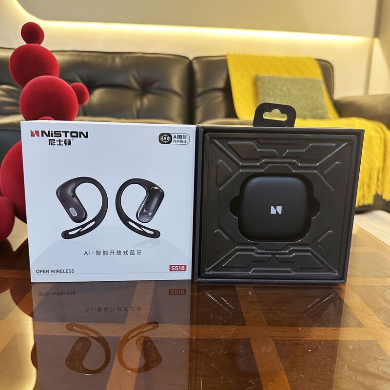 ai智能同声翻译挂耳开放式无线蓝牙耳机降噪耳挂OWS超长续航硅胶|undefined