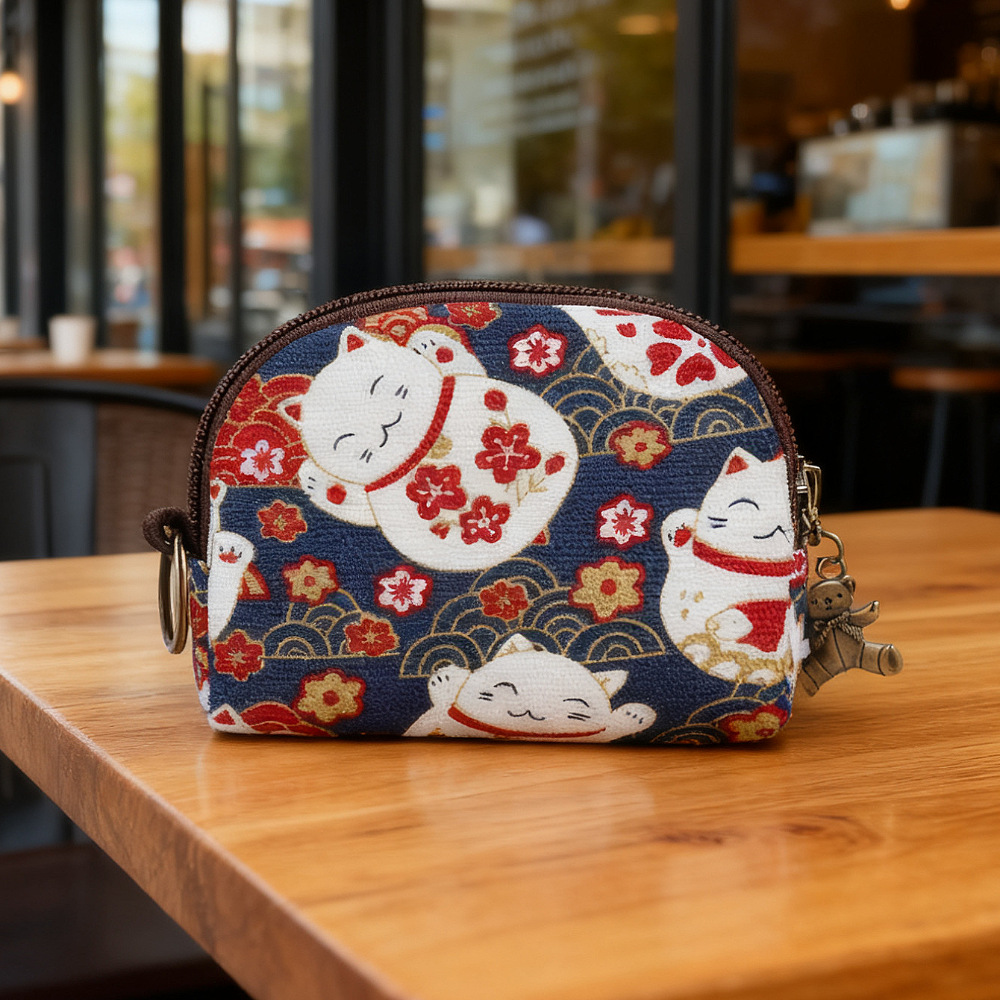 Monedero de Llavero Más Vendido Transfronterizo, Monedero de Lona con Dibujos Animados, Bolsa para Monedas, Tarjetero para Hombre, Bolsas para Monedas