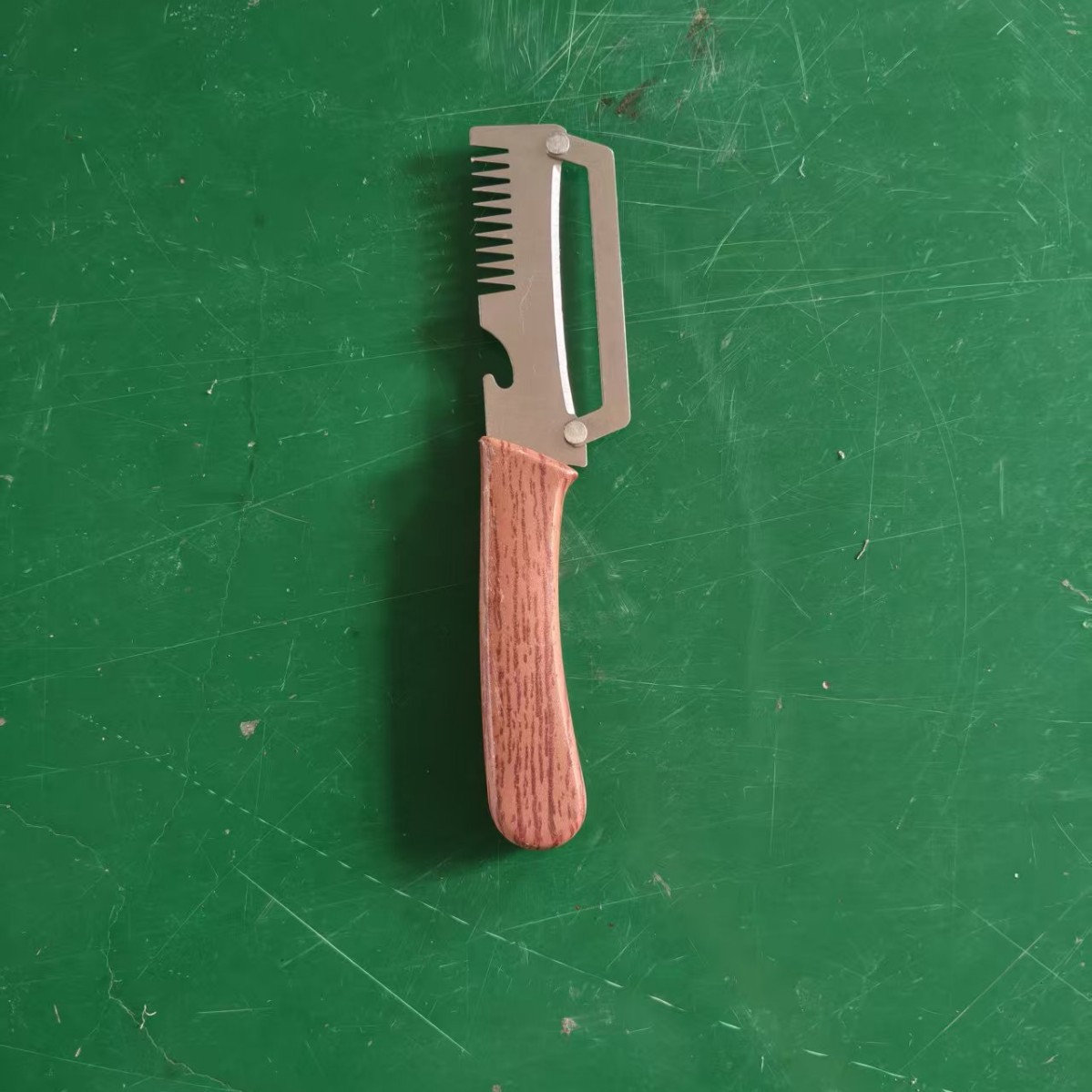 Multifuncional peel de cebolla destornillador no atraer acero peel de cebolla raspado artefacto de cocina fruta peel melón planador cuchillo de caña de azúcar